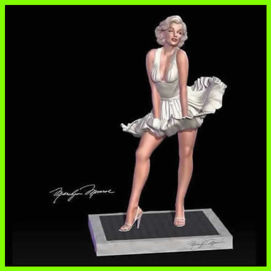 Marilyn monroe souvenirs 3D print model - Mito3D