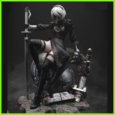 nier automaten 2b stl datei 3d drucken 3d print model - Mito3D