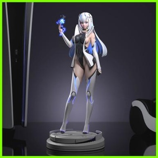 playstation ps5 lady statue - 3d print model - Mito3D