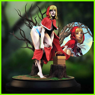 red riding hood - 3D print model - Mito3D