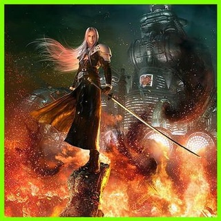 Sephiroth final fantezi vii 3d print model - Mito3D