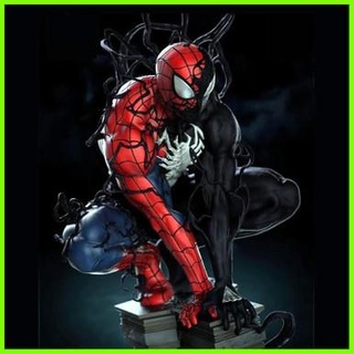 spiderman symbiote statue - spiderman symbiote statue -  3d print model - Mito3D