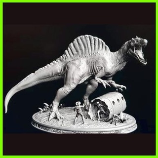 spinosaurus jurassic park - 3d print model - Mito3D