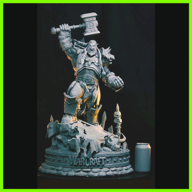 Thrall Ork Warcraft 3D print model - Mito3D