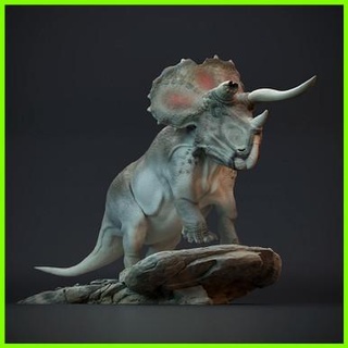 Triceratops Dinosaurier 3d print model - Mito3D