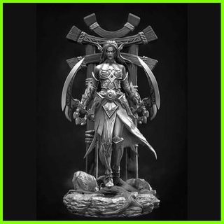tiranda sussurro mondo warcraft statua 3d print model - Mito3D