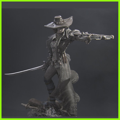 valeria vampire hunter statue - 3D print model - Mito3D