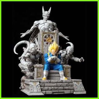 vegeta trono estátua 3d print model - Mito3D