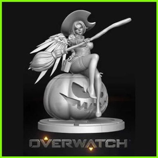 witch mercy - 3d print model - Mito3D