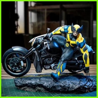 wolverine bike statue - 3d print model - Mito3D