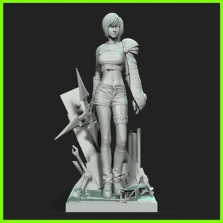 yuffie final fantasy statue - 3d print model - Mito3D