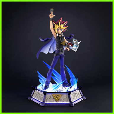 yugi muto yu gi oh statua stl file 3d stampa 3D print model - Mito3D