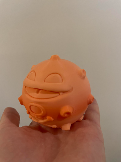 koffing - pokemon by phyxoo miniatures creatures 3d print model - Mito3D