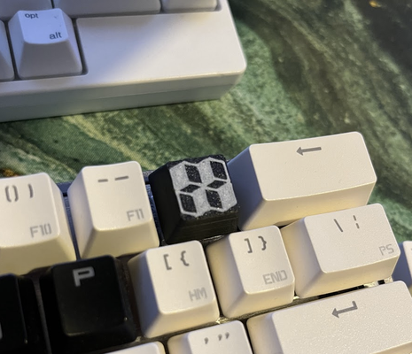 keycap makerworld icon by josh3d hobby & diy keycaps cherry cherrymx mechanical keyboard 3d print model - Mito3D