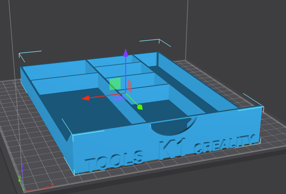 porta attrezzi realität k1 neu gemischt by alprint3d 3d drucker zubehör accessori 3d print model - Mito3D