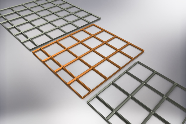 gridfinity super leggero baseplates griglia bordo remixato by ragazza design utensili organizzatori piastra base 3d print model - Mito3D