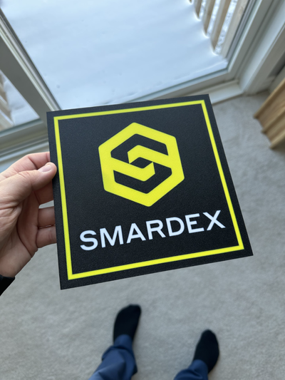 smardex logo light box by dylanslightboxes hobby & diy electronics led lamp lightbox 3d print model - Mito3D