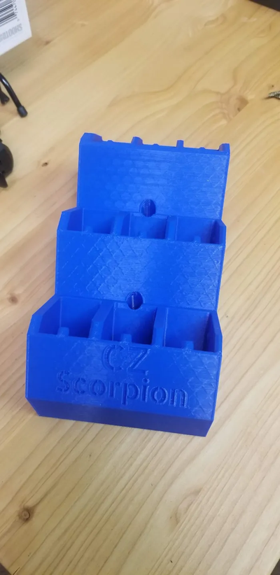 cz duvar binmek dergi kulp destek by j lifer araçlar organizatörler 3d print model - Mito3D