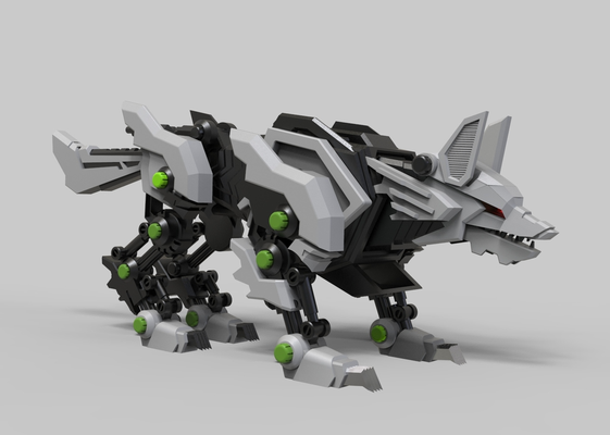 befehl wolf zoid by johnny2shae 3d drucker prüfung modelle 3d print model - Mito3D