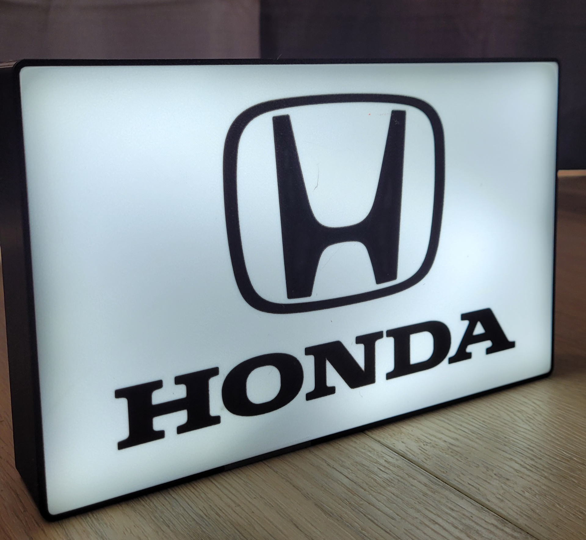 honda luz caixa by impressões nostálgicas arte sinais logotipos cívico 3D print model - Mito3D