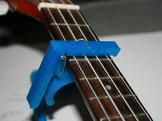 ukulele capo by scott 3d hobi kendin yap müzik 3d print model - Mito3D