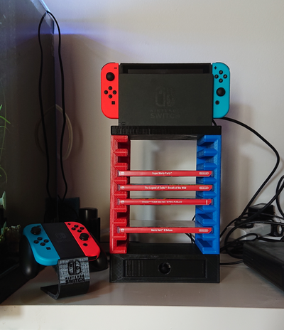 nintendo değiştirmek ayakta durmak ev temel by narrenkoenig oyuncaklar oyunlar video oyun 3d print model - Mito3D