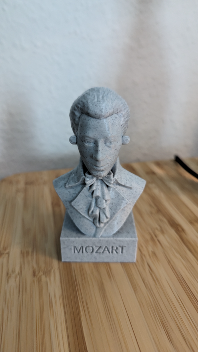 wolfgang amadeo mozart busto estatua remezclado by spqx1337 arte esculturas modelo música compositor artista clásico ópera 3d print model - Mito3D