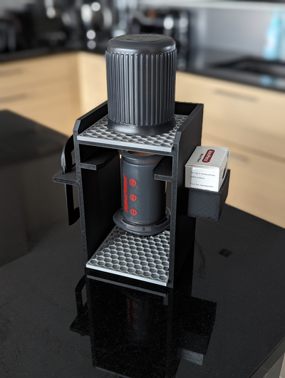 aeropress stand by gregoune tools organizers 3d print model - Mito3D