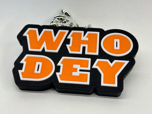 cincinnati bengals who dey - snap pendant version by formdbylayers art signs & logos sports football logo 3d print model - Mito3D