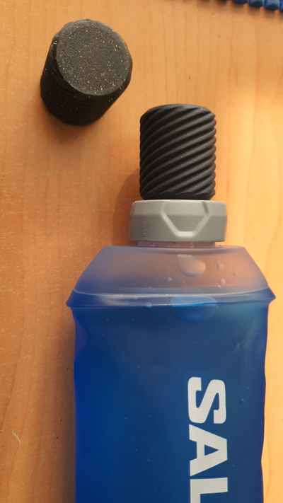 salomon soft flask cap by salvadorcn10 tools running water bag outdoor dripping 3d print model - Mito3D