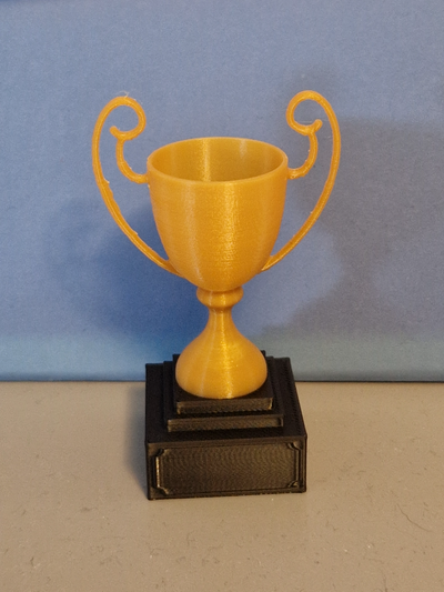 classique trophée by citron vert loisir diy sport air tasse gagnant champion championnat 1st 3d print model - Mito3D