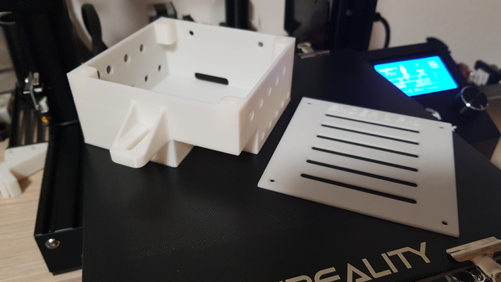 caixa ender3 pró by gerard74 3d impressora acessórios crialidade filho puta mau mod stampante 3d print model - Mito3D