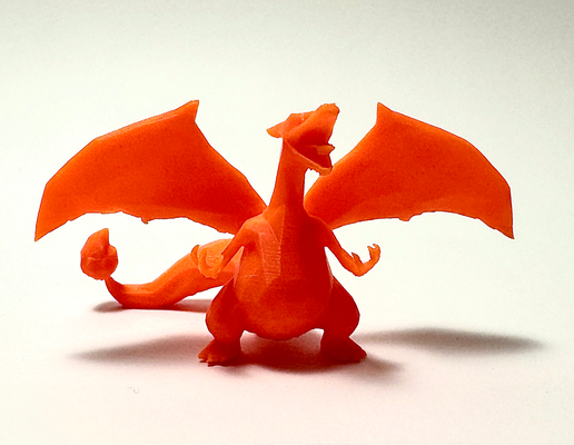 charizard lowpoly by ruido2 miniaturen kreaturen pokémon 3d print model - Mito3D