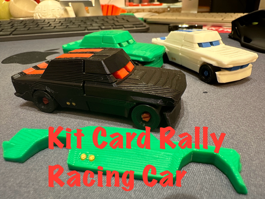 kit cartão modelo corrida carro remixado by jayfai brinquedos jogos brinquedo kitcard bmw 2002 poli montar construir toque comício caixa fósforos rápido impressão 3d print model - Mito3D