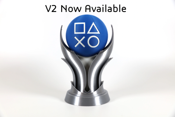 playstation platinum trophy by phaseworksca art sculptures gamer award games console video game sony 3d print model - Mito3D