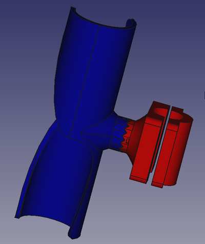 rv flagge pole unterstützung starlink by abonnieren hobby diy sport draußen wohnmobil 3d print model - Mito3D