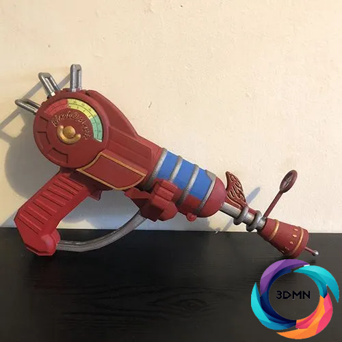 appel of devoir raygun mk1 remixé by 3dmn accessoires cosplays réplique arme morue ams jeu coup tireur zombi cool recherche pistolet lazer bats mort mourir tuer jeux films séries soutenir cosplay 3D print model - Mito3D