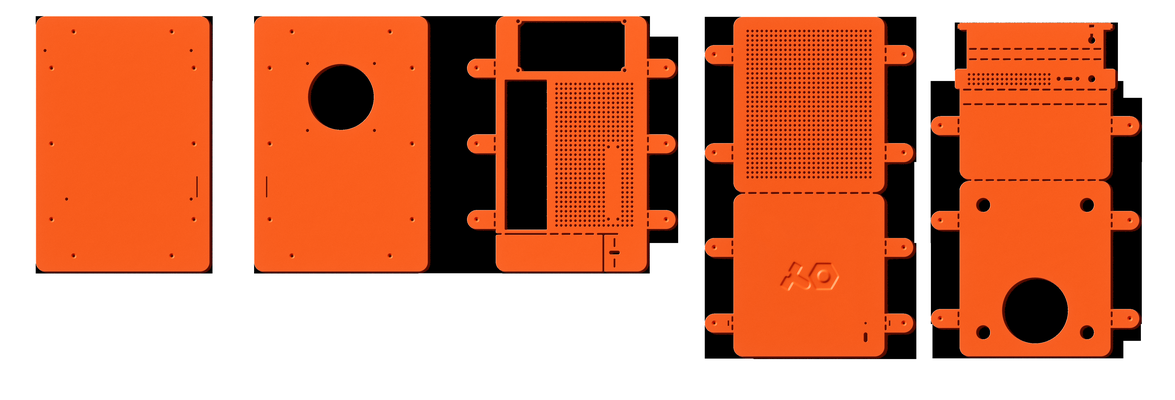 computer 1 caso funda clon by leclairaaron herramientas artilugio computadora caja informática itx itxcaso ingenieria adolescente metal 3d print model - Mito3D