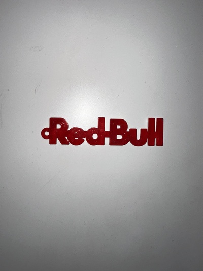 redbull keychain kl enka by otasek3d art signs & logos keyring formula1 f1 klicenka redbullracing redbullf1 formule 3d print model - Mito3D