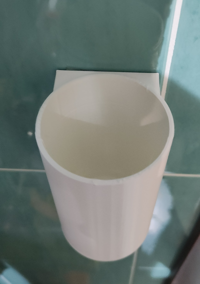 püskürtmek kulp destek by cristmaker74 ev halkı modeller banyo aksesuar organizatör tuvalet gadget 3d print model - Mito3D