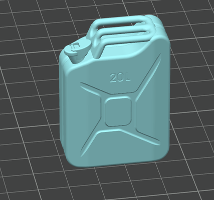 1 10 jerry can by contra hobby & diy rc jerrycan car accesories 3d print model - Mito3D