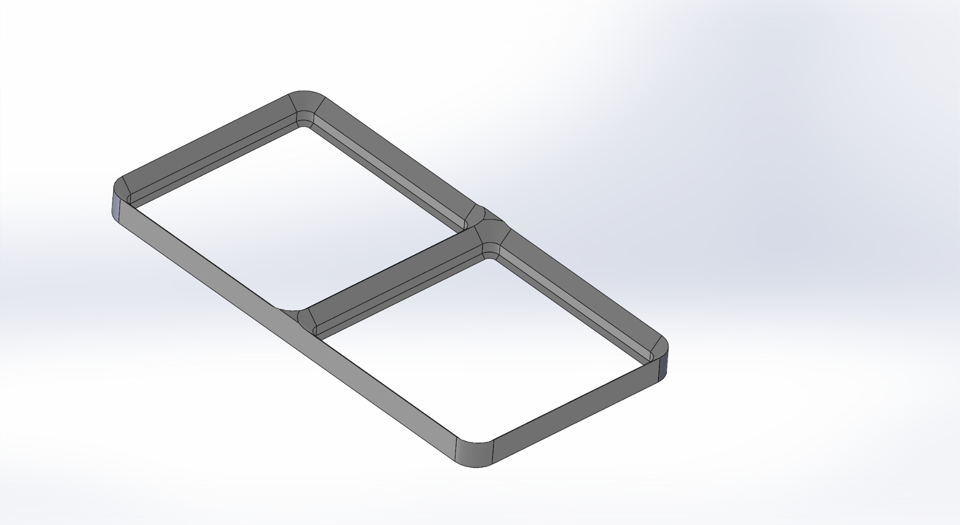 gridfinity base 2x1 2x6 ultraleicht grundplatte neu gemischt by duck knapp werkzeuge veranstalter gitter endlichkeit licht 3D print model - Mito3D