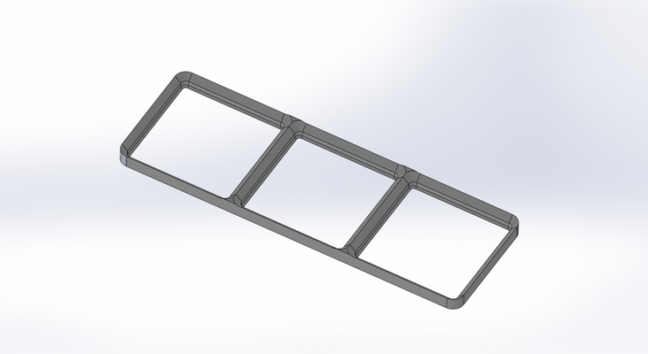 gridfinity base 3x1 3x6 ultraleicht grundplatte neu gemischt by duck knapp werkzeuge veranstalter gitter endlichkeit licht 3d print model - Mito3D