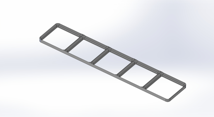 gridfinity base 5x1 5x6 ultraleicht grundplatte neu gemischt by duck knapp werkzeuge veranstalter gitter endlichkeit licht 3d print model - Mito3D