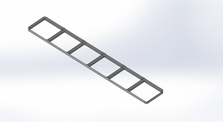 gridfinity base 6x1 6x6 ultraleicht grundplatte neu gemischt by duck knapp werkzeuge veranstalter gitter endlichkeit licht 3d print model - Mito3D