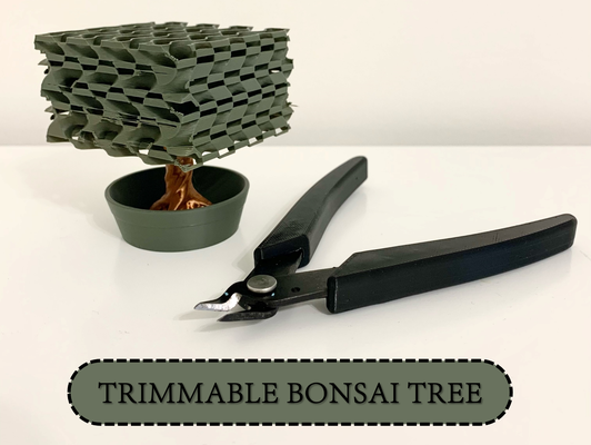 trimmbar bonsai baum neu gemischt by nc designs haushalt garten trimmen pflanze topf sammlung clip natur blätter kofferraum blume container 3dprint multi farbe spülen ast überdachung laub kunst dekor pflanzendekor landschaft landwirtschaft pflanzen japan japanisch miniatur eingetopft topfpflanze töpfer holz beschneidung pfropfung entlaubung klemmen anzeige 3d print model - Mito3D