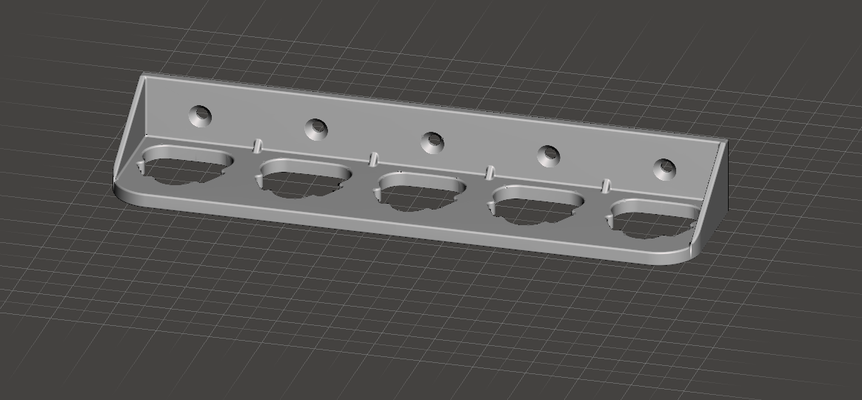 m12 battery x 5 remixed by gillenwaterkyle tools organizers milwaukee 3d print model - Mito3D