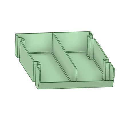 partitionierung veranstalter box 2 by butternusskürbis werkzeuge 3d print model - Mito3D