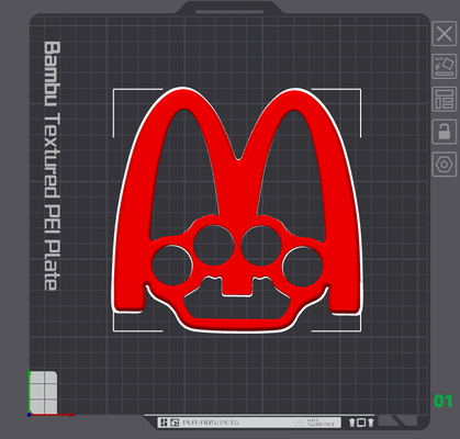 mcknuckles by papa emeritus iv spielzeuge spiele spielzeug knöchel staubtuch staubtücher knöchelschlag mcdonalds blöd gelangweilt 3d print model - Mito3D