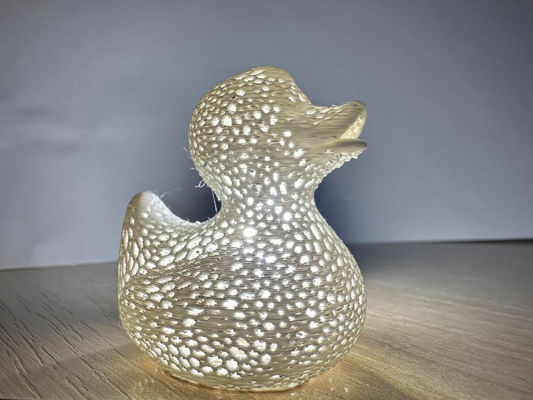 voronoi canard remixé by pcs ménage décor statue bureau animal modèle accessoire accueil maison loisir créatif nature 3d print model - Mito3D